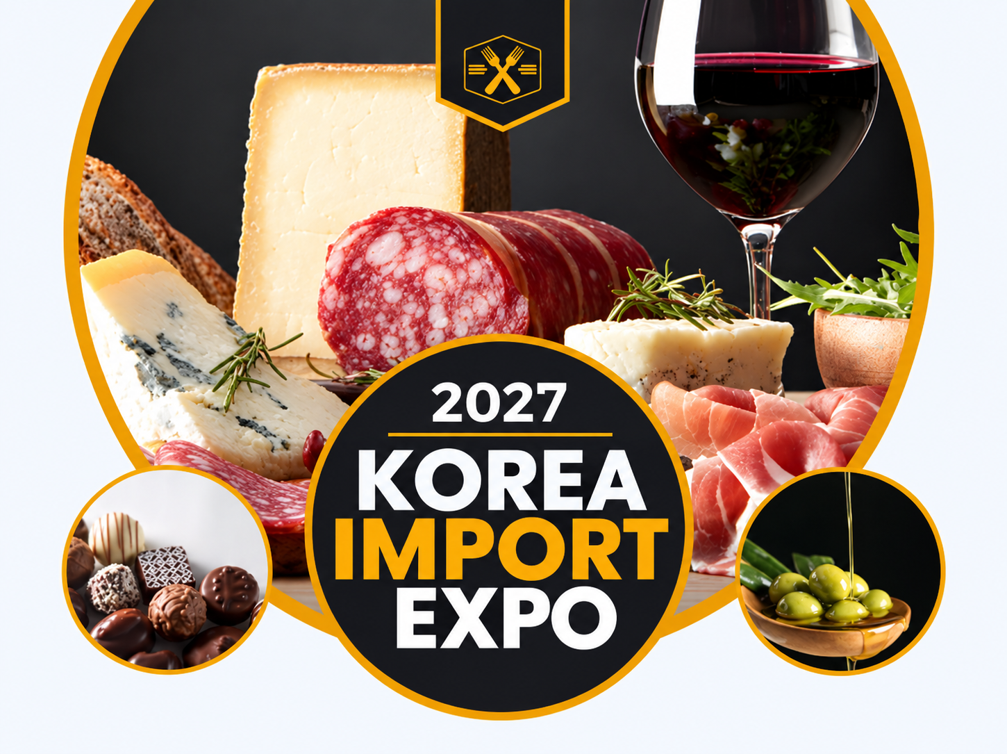 korea import fair poster